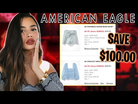 American Eagle Promo Code! The BEST Working American Eagle Coupon To Help You SAVE!!