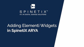 How to add and use Elementi projects in SpinetiX ARYA