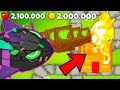 TIER 5 LYCH Boss Bloon VS RANDOM PROJECTILES Mod! $2,000,000+ INSANE LUCK! (Bloons TD 6 Update)