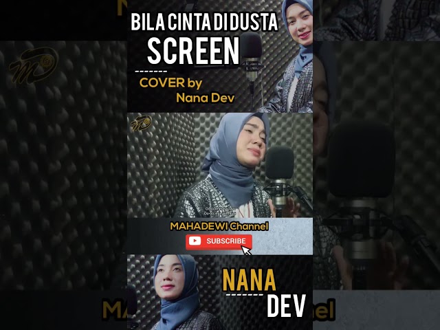 Bila cinta di dusta - Screen Cover #shorts #short #coverlagu class=