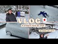 Vlog da nossa manhã com neve, aqui no Japão 🎌