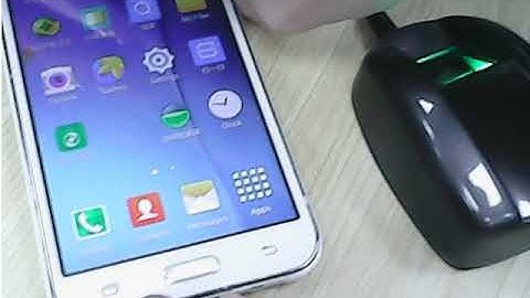 HF4000 Biometric USB Fingerprint Scanner Video