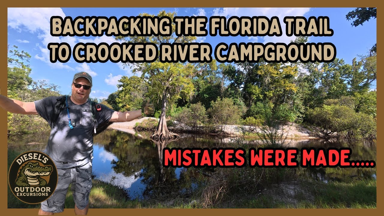 Backpacking to Crooked River Campground on the Florida Trail