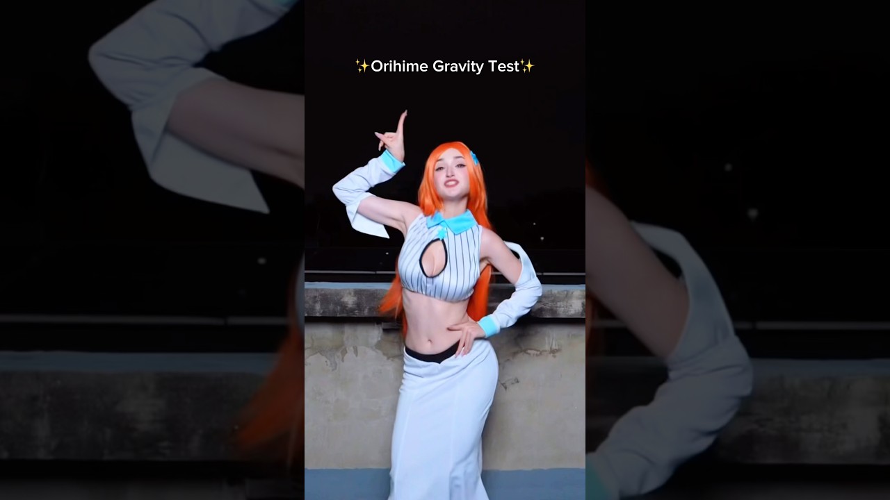 Is this the best gravity test of all time? 👀😘😍 #anime #copslay