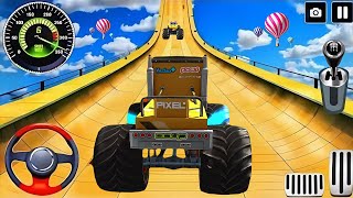 Monster Truck Mega Ramp Impossible Driver - Mega Ramp Car Stunt Master Simulator -Android Gameplay25 screenshot 5