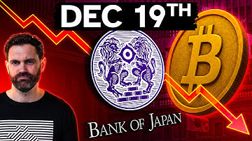 Bank Of Japan Rate Hike Will CRASH CRYPTO!?