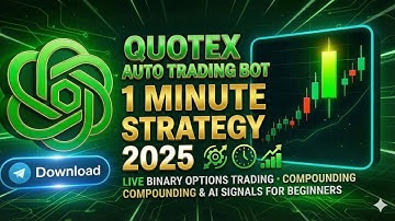 FREE Quotex AI Signal Bot on Telegram | ChatGPT M1 Binary Options Strategy