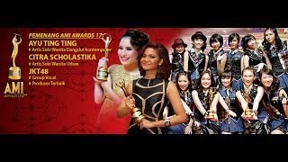 Greeting AMI Awards dari JKT48, Citra Scholastika & Ayu Ting Ting