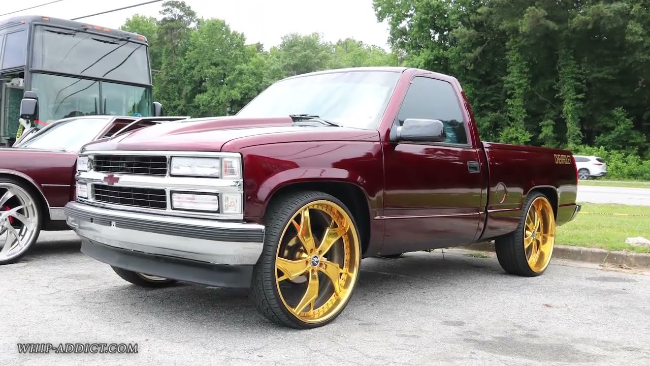 MOKAページ WhipAddict: Kandy Root Beer Silverado Short Bed on All Gold