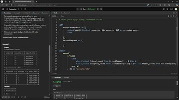 #LeetCode 597 | Friend Requests I: Overall Acceptance Rate #SQL