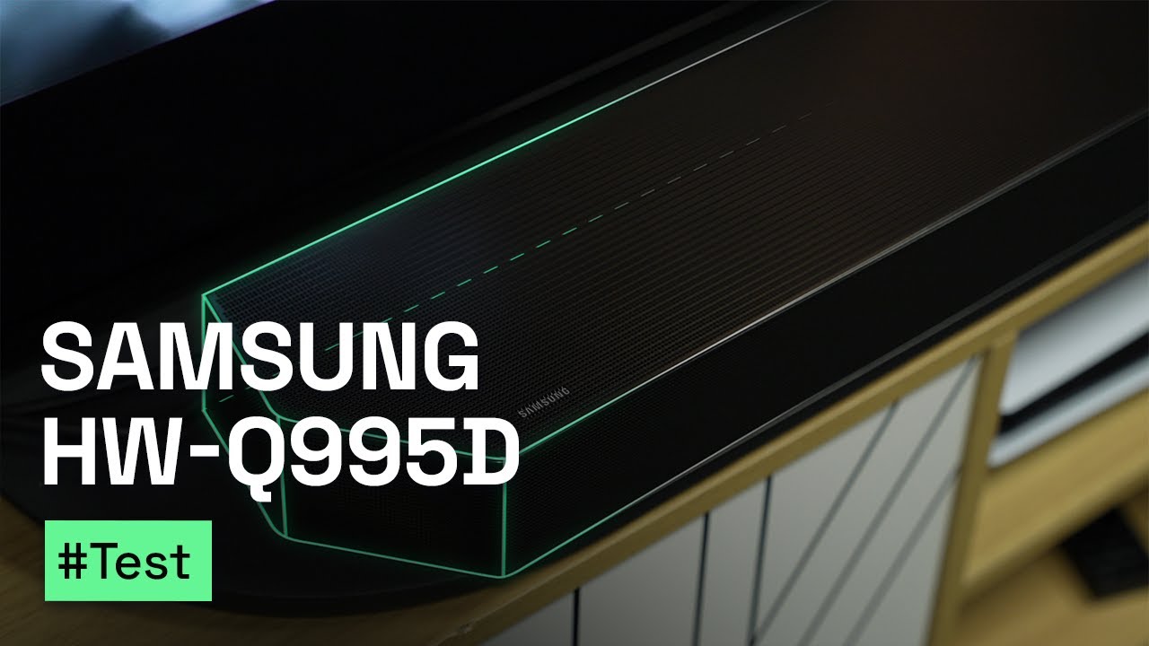 Test Samsung HW-Q995D : une barre de son toute en puissance - YouTube
