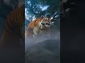 A.I. Win. Tiger gets a rude awakening! Model: Kling 2.6
