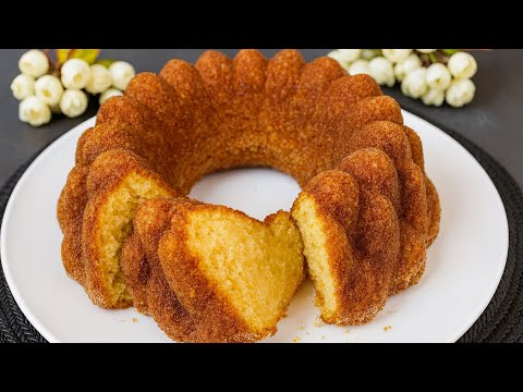 Ricetta in 5 minuti! Farai questa deliziosa e semplice TORTA tutti i giorni.