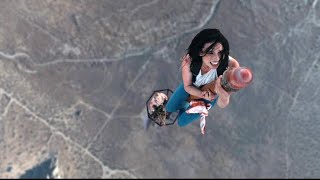 Two Girls Climb 2000 Foot Tower For Selfie, But Regret it When They Cant Go Back