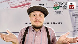 What the heck are W9's & 1099 Forms // Advice for Magicians