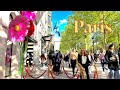 Paris france   4kr walking tour in paris  may 3 2024  paris 2024