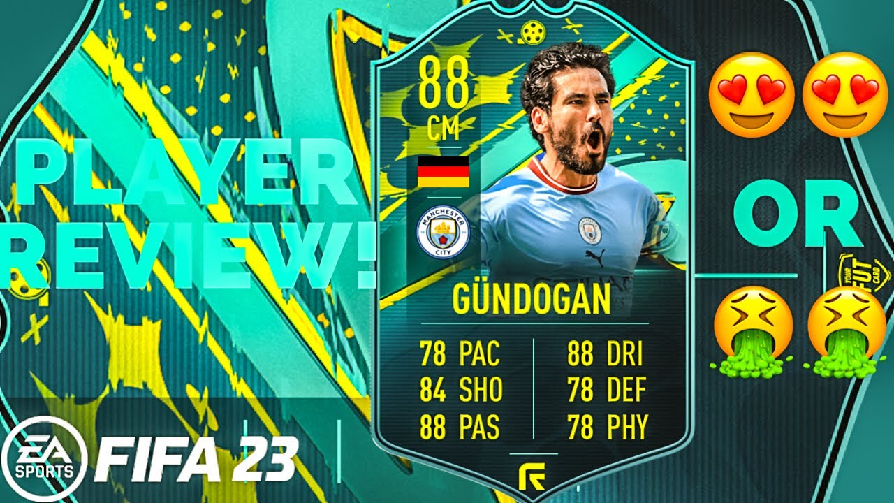 FIFA 23: 88 RATED MOMENTS GÜNDOGAN!! PLAYER REVIEW!!! - FUT23