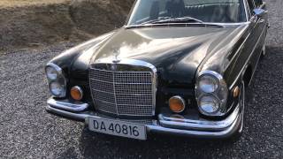 1971 280Se Part 1 - First Start And Test Drive After Winter