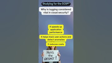 Ready for the CCSP Exam? Try This Cloud Security Question! ☁️