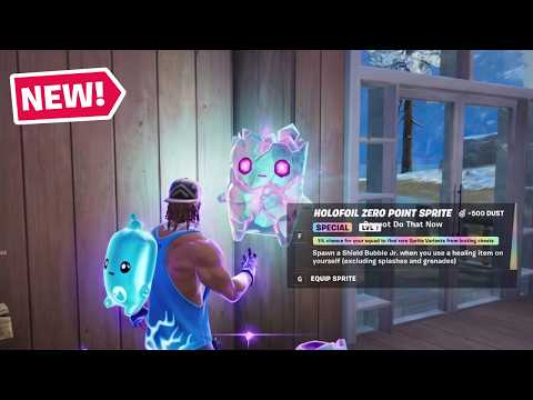 How to get Holofoil and other Rare Sprites in Fortnite thumbnail