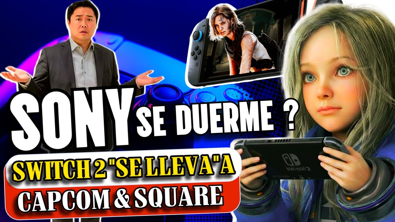 Playstation se DUERME y Nintendo se lleva a Capcom y Square Enix