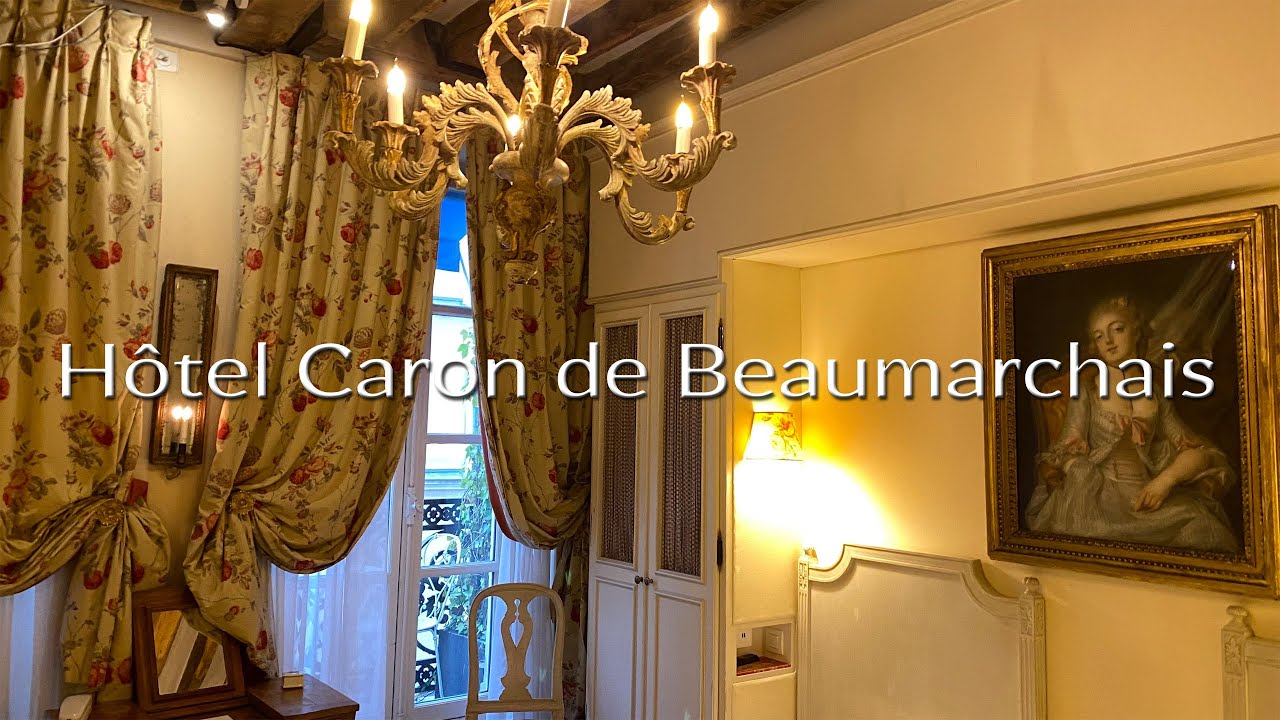 Hotel Caron de Beaumarchais Paris Marias - Full Room Tour with Balcony