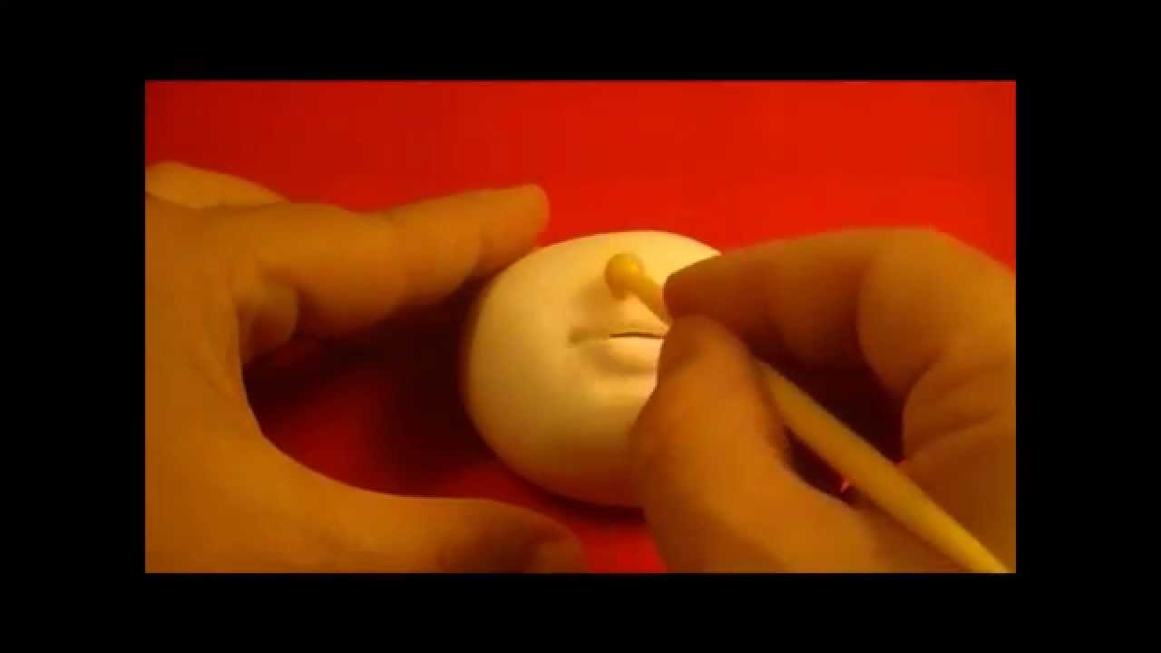 Modelling labbra con pasta da modellaggio