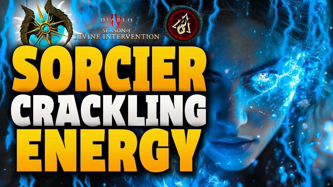 BUILD SORCIER CRACKLING ENERGY - Energie Crépitante  ( S-Tier ) 😮 en Saison 11 sur DIABLO 4🔥😈