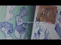 SKETCHBOOK TOUR | Cydonian Vlogger | (Oct 2017 - Feb 2018)