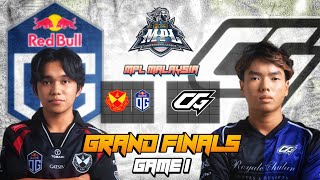SRG OG vs CG ESPORTS GAME 1 | MPL MY Season 16 - GRAND FINALS | SRG vs CG