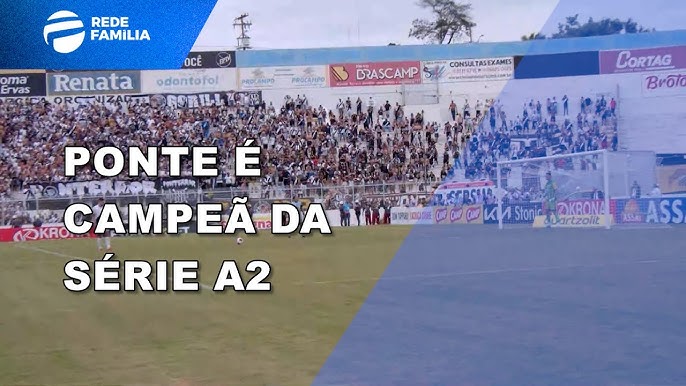 Adversária do Vitória na Série B, Ponte Preta é campeã da A2