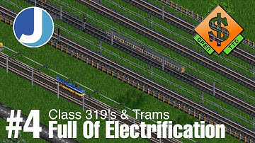 OpenTTD | Generic British Themed Map | Episode 4 | Look At All That Electrification