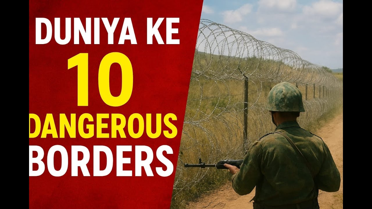 دنیا کی 10 سب سے خطرناک سرحدیں Most dangerous borders in the world