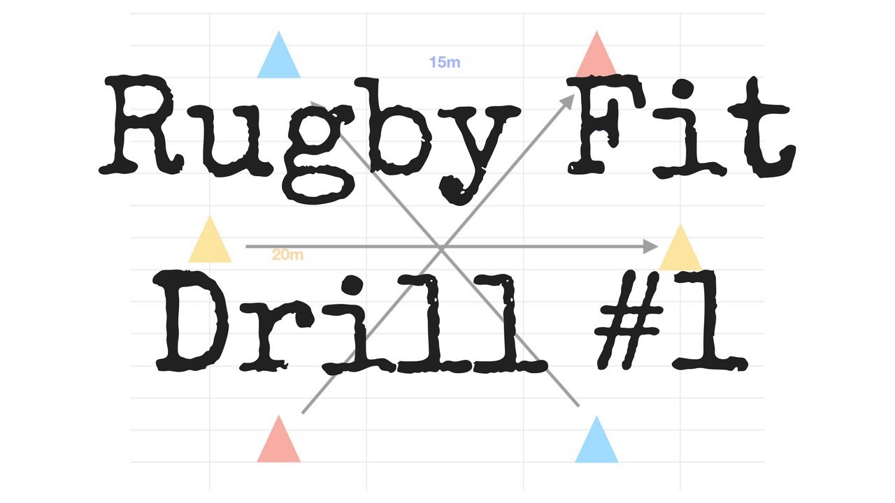 Rugby Fitness Drill 1 YouTube