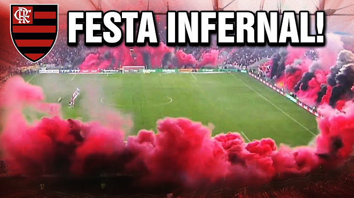 O INFERNO RUBRO-NEGRO! Torcida do Flamengo dá show no Maracanã. 13.07.22