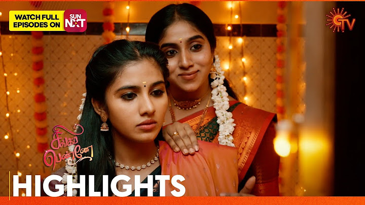 Singappenne - Highlights | 16 July 2025 | Tamil Serial | Sun TV