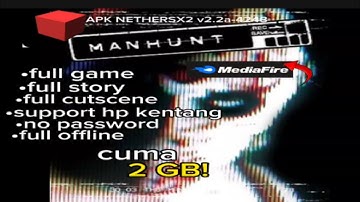 GAME MANHUNT PS2 ANDROID DI AETHERSX2/NETHERSX2 