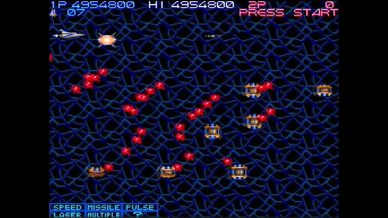 沙羅曼蛇 SP クローン （1P側／EXPERT - 15周目） *エミュ環境 - YouTube