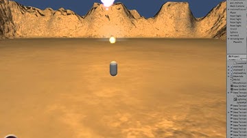 fireball projectile spell - particle effect - unity 3d - mmorpg