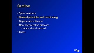 Basic spine imaging - ch 2 - principles and terminology