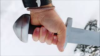 The Cold Steel Single-Edged Viking Sword REVIEW - BR-107