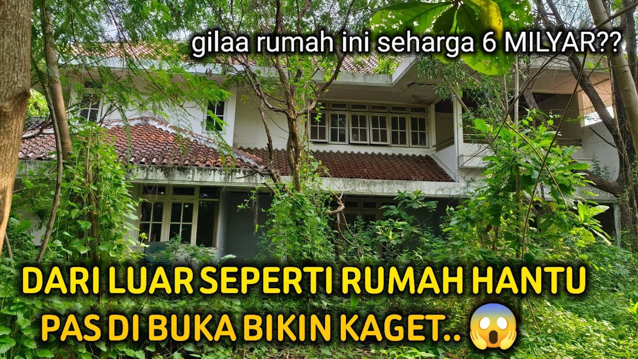 TAK MASUK AKAL!! DIKIRA RUMAH HANTU GAK NYANGKA TERNYATA RUMAH MEWAH MILYARDER DALAM HUTAN