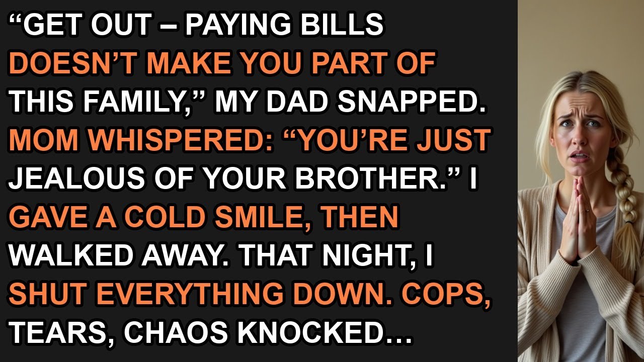 At My Dad's Birthday, They Disowned Me After I Refused to Help My Brother — So I Cut Them Off Too.