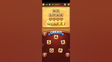 Word Connect Puzzle Level 76 Walkthrough [Bonus Words & Answers] #shorts