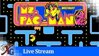 Breaking 100,000 on Ms Pacman with a D-Pad Controller! | GenXGrownUp Live