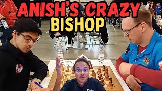 Anish Giri's Crazy Bishop | Anish vs Markus Ragger | German Bundesliga Round 13 screenshot 1