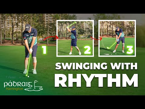 Rhythm in the Golf Swing : Key Tips for Swinging Smoothly with Power | Padraig Harrington