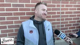 Auburn head coach Alex Golesh on building his roster, new staff at Senior Bowl