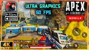 iQOO 7 - i Played Apex Legends Mobile WITH  Max Graphics { 4k Ultra Graphics } 🔥