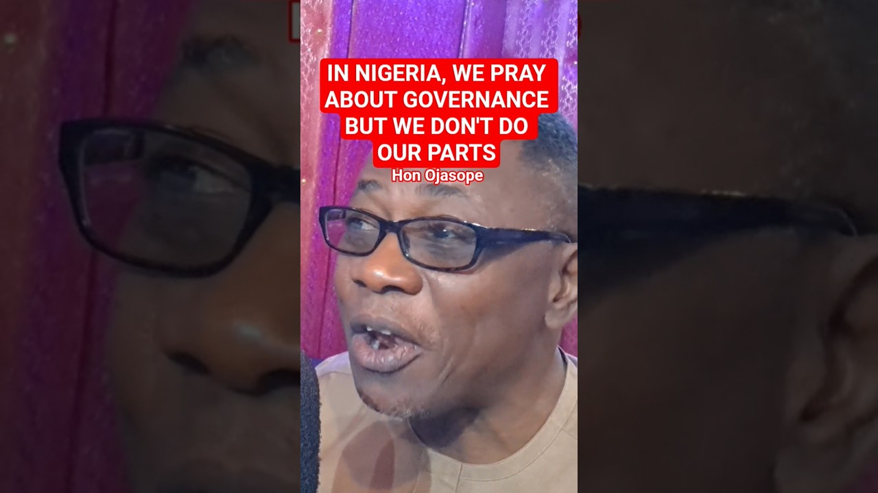 WE PRAY SO MUCH ABOUT GOVERNANCE, YET NO RIGHTEOUSNESS IN GOVERNMENT?